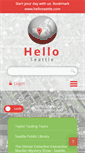 Mobile Screenshot of helloseattle.com